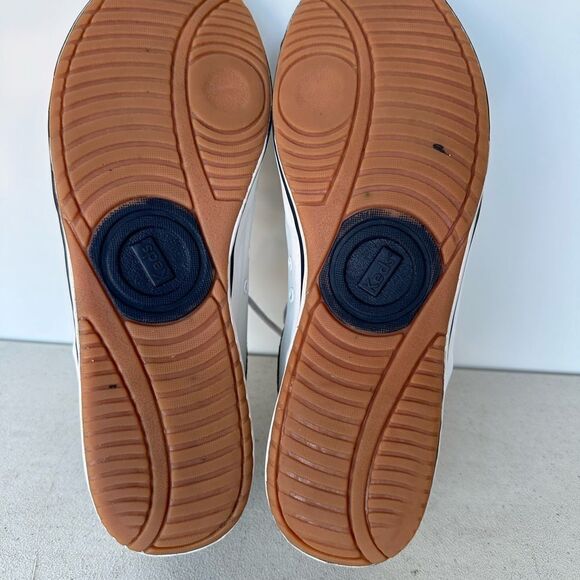 Ladies Size 9 Keds Rebel White Leather Sneaker Workout Casual - Picture 7 of 8